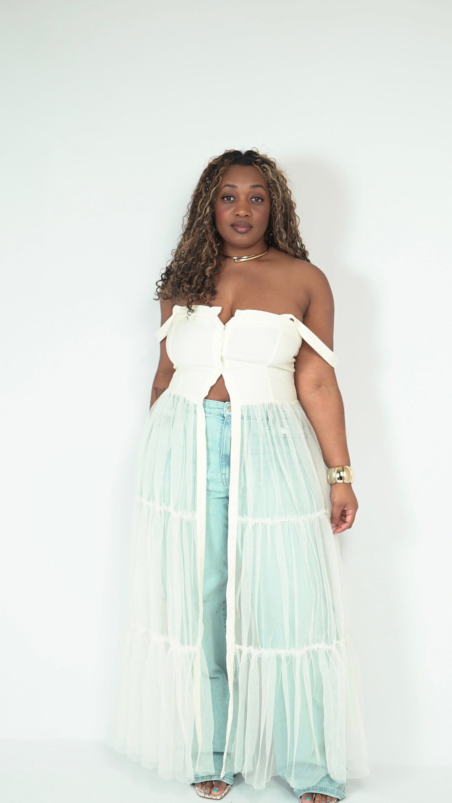 Sheer Brunch Top
