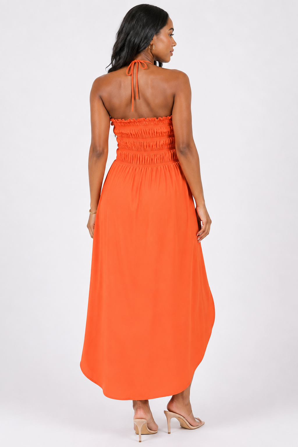 Orange Crush Maxi Dress