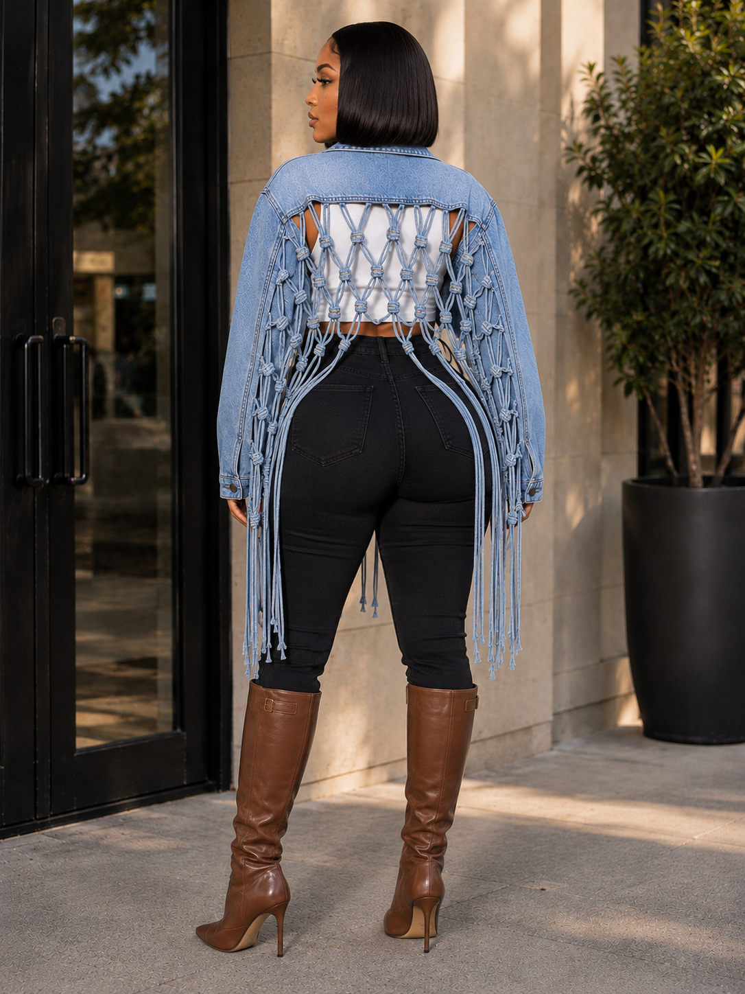 Knotty Denim Jacket
