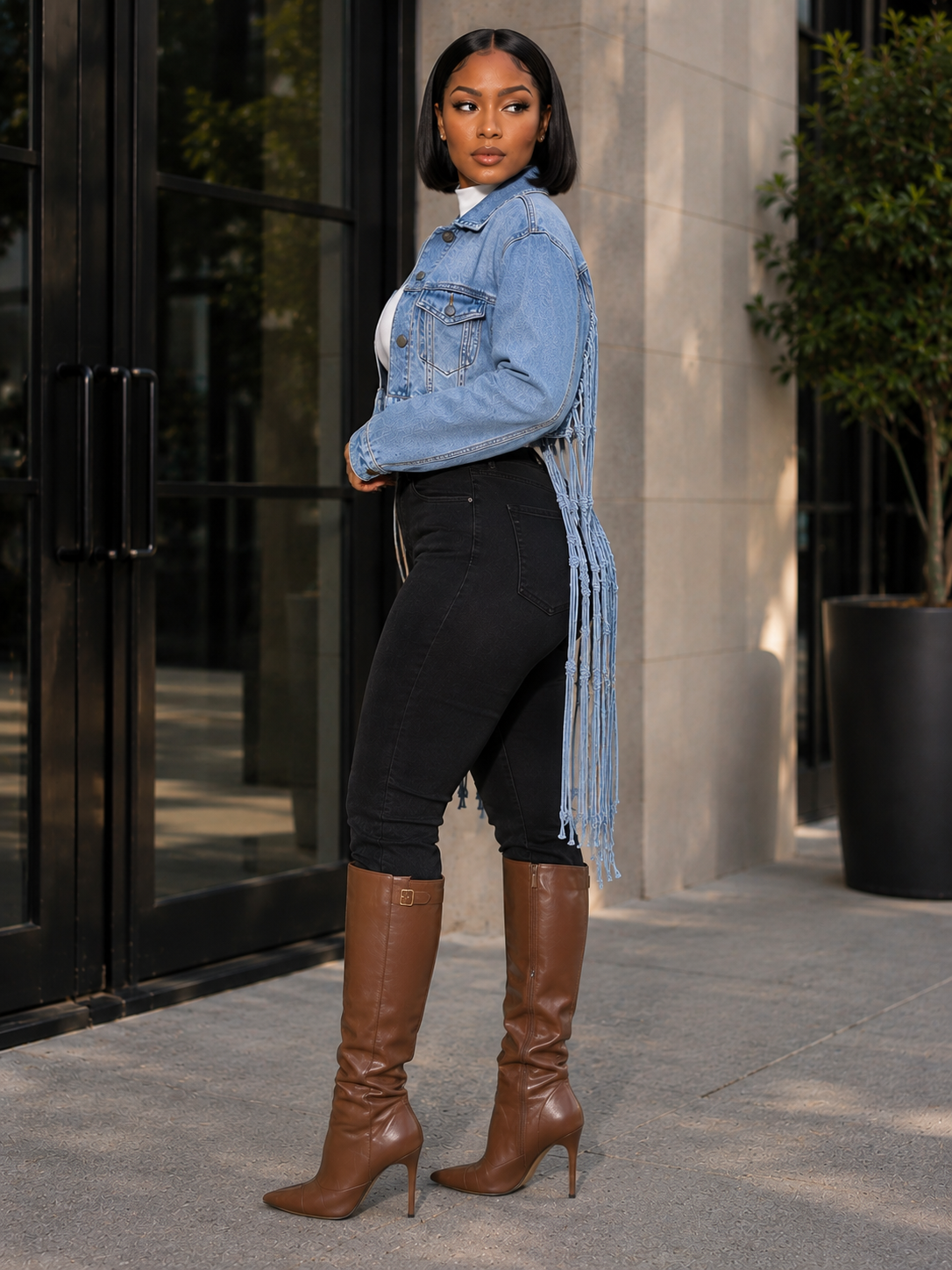 Knotty Denim Jacket